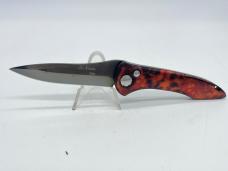 TI NIVES Red/Black Textured Aluminum Automatic w/ OMP Box