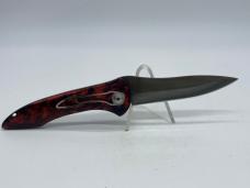 TI NIVES Red/Black Textured Aluminum Automatic w/ OMP Box