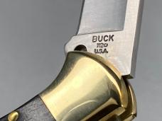 2018 BUCK USA 112 Ebony Wood Automatic Folding Lockback Ranger IN OMP