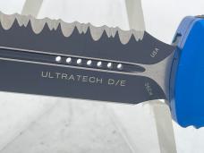 2022 MICROTECH USA Blue Ultratech D/E Automatic OTF w/ OMP Box