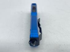 2022 MICROTECH USA Blue Ultratech D/E Automatic OTF w/ OMP Box