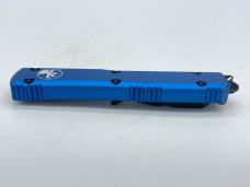 2022 MICROTECH USA Blue Ultratech D/E Automatic OTF w/ OMP Box