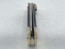 2001 HUBERTUS KNIVES Solingen Limited Edition Black Micarta Leverlock Automatic