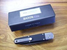 AGA Campolin Italian Baron Elite Automatic 2 Springs Fires Like a Rocket Black Tactical UNUSED W/Box