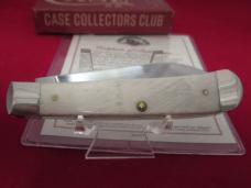 Case Collector Club Sawcut White Bone Trapper Pattern # 6254W
