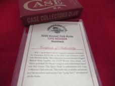Case Collector Club Walnut Bone GunStock Pattern # 62130SS