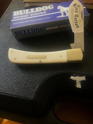 COTTON SAMPLER WITH IVORY HANDLES MINT **LOWERD PRICES