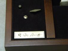 Case XX USA 1985 Roy Acuff Comm. Stag 5215 Gunstock Knife in Wooden Music Box