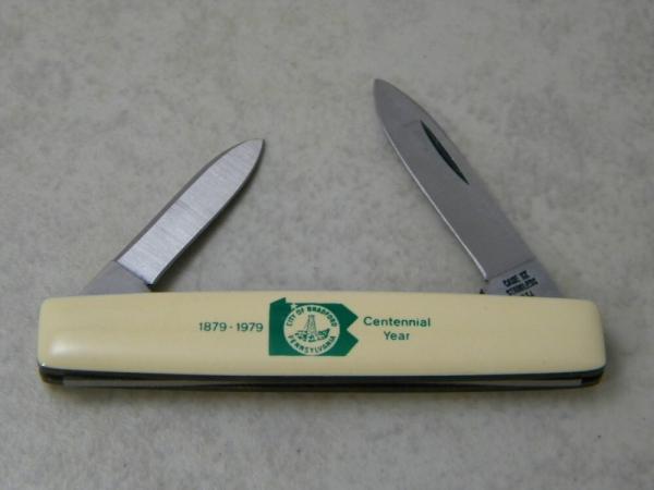 Case XX Stainless USA 1879-1979 City of Bradford PA Centennial Year 278 Pen Knife Case XX Stainless USA 1879-1979 City of Bradford PA Centennial Year 278 Pen Knife