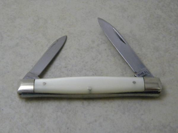 Case XX USA 92042 Imitation Pearl Pen Knife 1965-69 Case XX USA 92042 Imitation Pearl Pen Knife 1965-69