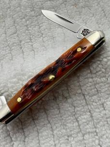 Case XX USA 10 Dot 2000 2 Blade Pocket Knife Pattern 6201 Pen Knife (16)