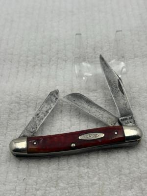 Case XX USA 1965-1969 Bone 6208 Half Whittler Knife