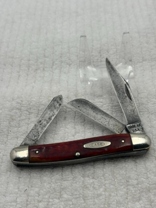 Case XX USA 1965-1969 6347HP 3 Blade Stockman Pocket Knife (40) Case XX USA 1965-1969 6347HP 3 Blade Stockman Pocket Knife (40)
