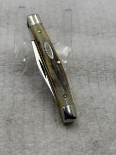 Case XX USA 10 Dot 1980 75th Anniversary 2 Blade Small Serpentine / Jack Knife 5244 (13)