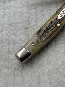 Case XX USA 10 Dot 1980 75th Anniversary 2 Blade Small Serpentine / Jack Knife 5244 (13)