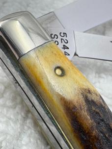 Case XX USA 10 Dot 1980 75th Anniversary 2 Blade Small Serpentine / Jack Knife 5244 (13)