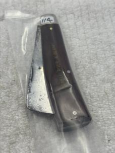Schrade Walden Vintage NY USA 1 Blade 163 Rope Knife (114)