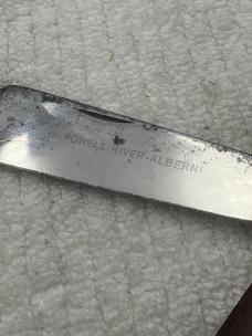 Schrade Walden Vintage NY USA 1 Blade 163 Rope Knife (114)