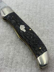 Kabar / Union Cutlery Co USA 1984 Dogs Head 1 of 100 1 Blade Folding Hunter (107)