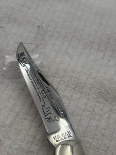 Kabar / Union Cutlery Co USA 1984 Dogs Head 1 of 100 1 Blade Folding Hunter (107)