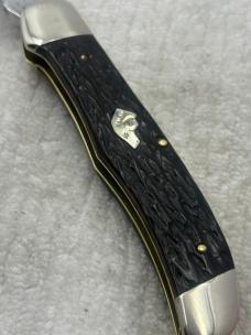 Kabar / Union Cutlery Co USA 1984 Dogs Head 1 of 100 1 Blade Folding Hunter (107)