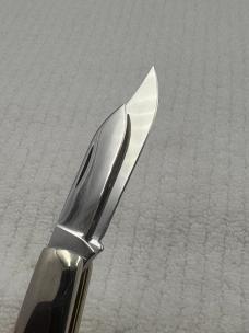Kabar Olean NY USA 1984 Dogs Head Bar Lo 2 Blade Stag 42/100 (119)