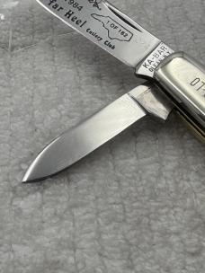 Kabar Olean NY USA 1984 Dogs Head Bar Lo 2 Blade Stag 42/100 (119)