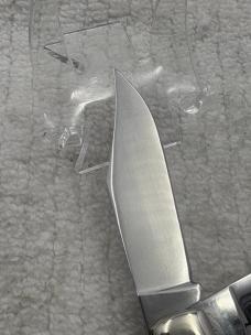 Kabar Olean NY USA 1984 Dogs Head Bar Lo 2 Blade Stag 42/100 (119)