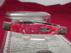 Case Collector Club Rogers Jigged Dark Red Bone Texas Jack Pattern # 62032 SS