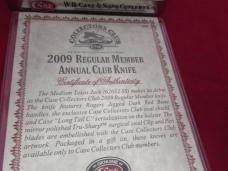 Case Collector Club Rogers Jigged Dark Red Bone Texas Jack Pattern # 62032 SS