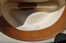 Stetson Hat Size 6 7/8 Open Road Silk Ribbon Used! 23/4 Brim Shantung Paper Straw Original Band