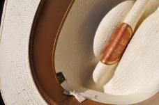 Stetson Hat Size 6 7/8 Open Road Silk Ribbon Used! 23/4 Brim Shantung Paper Straw Original Band