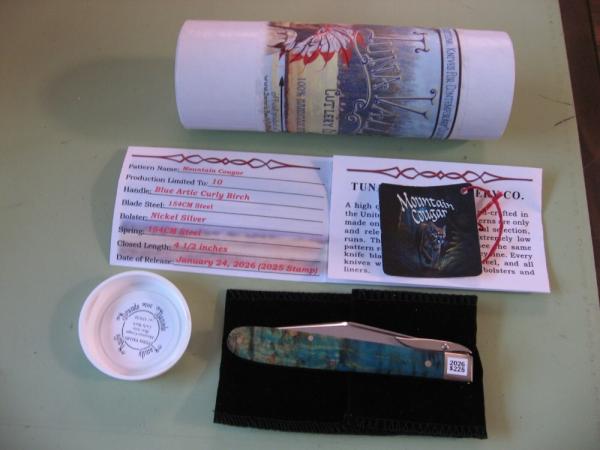 TUNA VALLEY 2026 MOUNTAIN COUGAR SWING GUARD BLUE ARTIC CURLY BIRCH TUNA VALLEY 2026 MOUNTAIN COUGAR SWING GUARD BLUE ARTIC CURLY BIRCH
