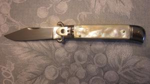  New 8" Italian G.O.M. Pearl Shell Puller lever lock 