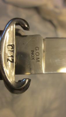 New 8" Italian G.O.M. Pearl Shell Puller lever lock 