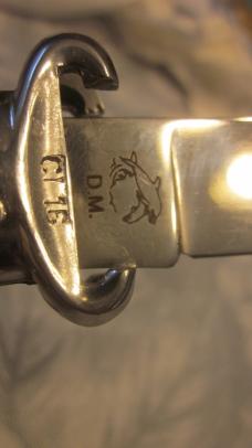  New 8" Italian G.O.M. Pearl Shell Puller lever lock 
