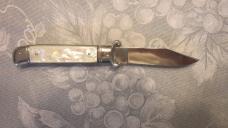  New 8" Italian G.O.M. Pearl Shell Puller lever lock 