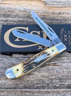 CASE XX ** 75th ANNIVERSARY 1980 STAG 07 MINI TRAPPER