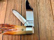 Ka-Bar by Queen Gunstock Jack Sambar Stag 1980