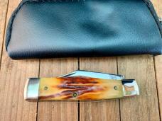 Ka-Bar by Queen Gunstock Jack Sambar Stag 1980
