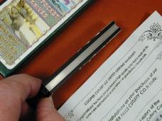 Beaver Falls Cutlery Linear Cut Ebony Barn Door Hinge Jack Knife NIT Cooper Cut. 1 of 25 USA BDH-LCE