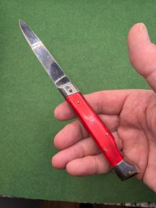 Jndiana Red Slant Bolster