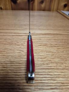 Great Eastern Cutlery jigged red bone GEC 65. New, Mint condition. GEC # 651122
