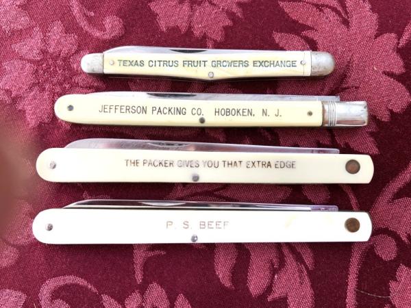 Four used Melon Testers Schrade, Colonial and German PRICE REDUCED Four used Melon Testers Schrade, Colonial and German PRICE REDUCED