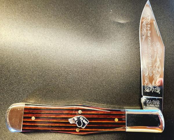 1983 KA-BAR Collectors Club Large Coke Bottle Limited Edition