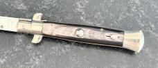 20cm S.M.CO. Picklock Switchblade Knife, Great Horn Scales, Italy, Unused