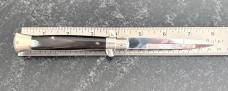 20cm S.M.CO. Picklock Switchblade Knife, Great Horn Scales, Italy, Unused