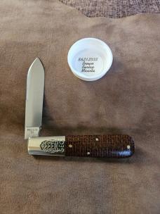 Gec 86 Brown Burlap Micarta 