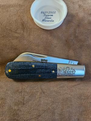 Gec 86 Denim Blue Micarta 