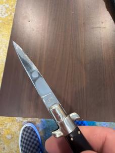 18cm BOBC Patent Stamped Stiletto